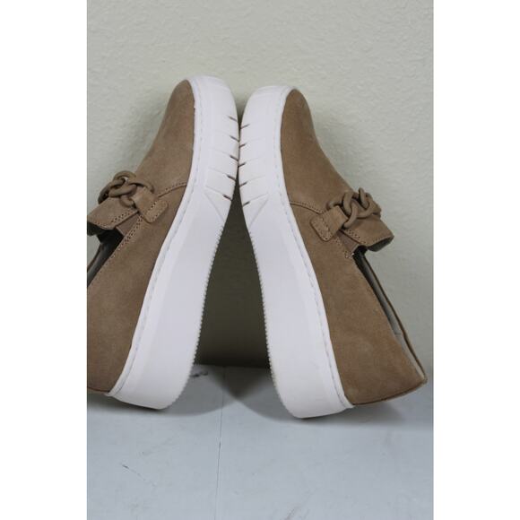 Naturalizer Women's Daphne Slip-On Platform Sneaker Camel Brown Suede 7.5M - Picture 4 of 6